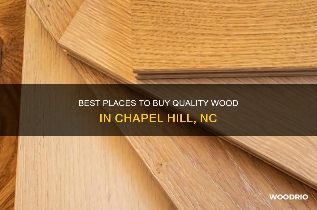 where to buy wood in chapel hill