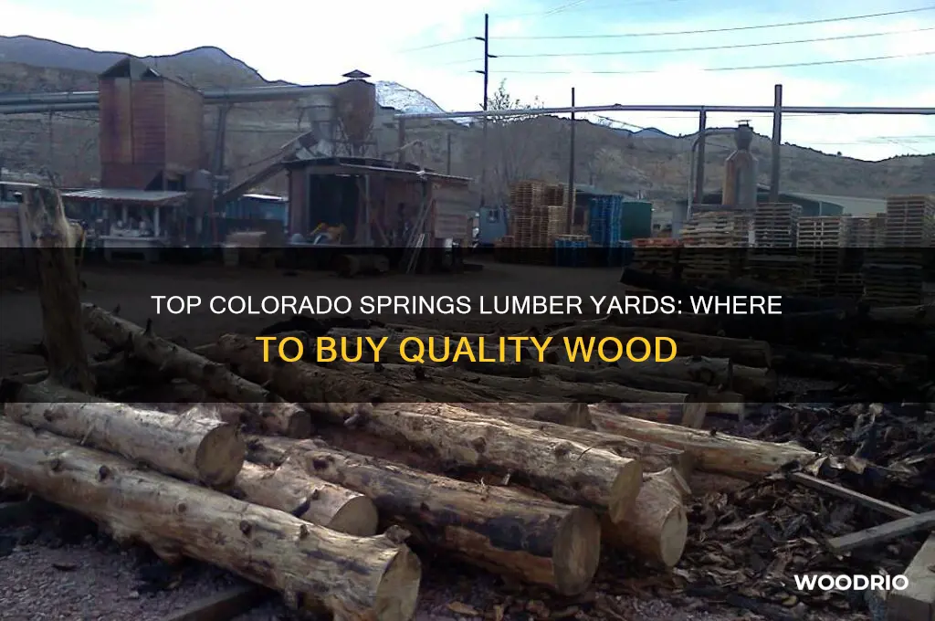 where to buy wood in colorado springs