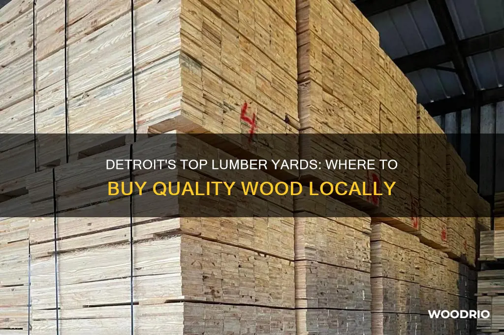 where to buy wood in detroit