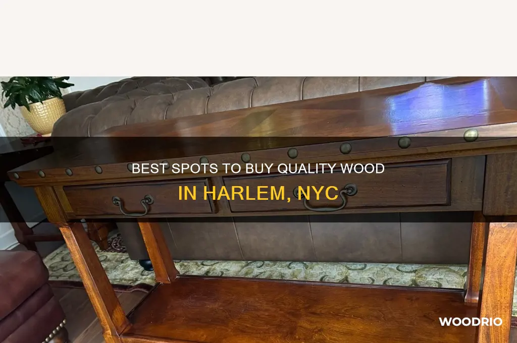 where to buy wood in harlem