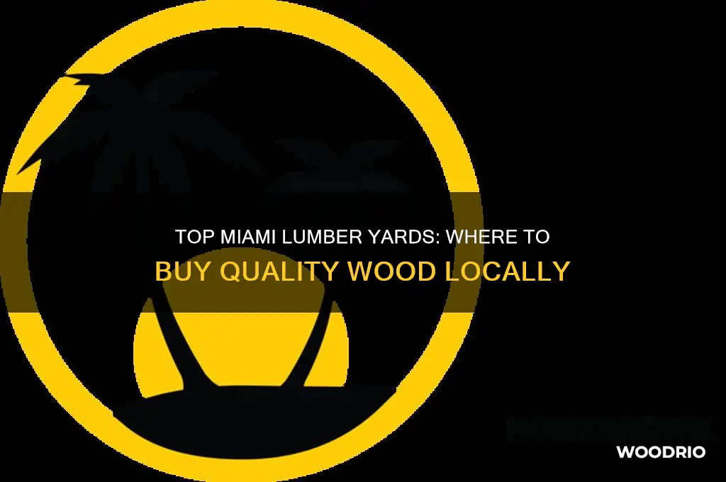 where to buy wood in miami