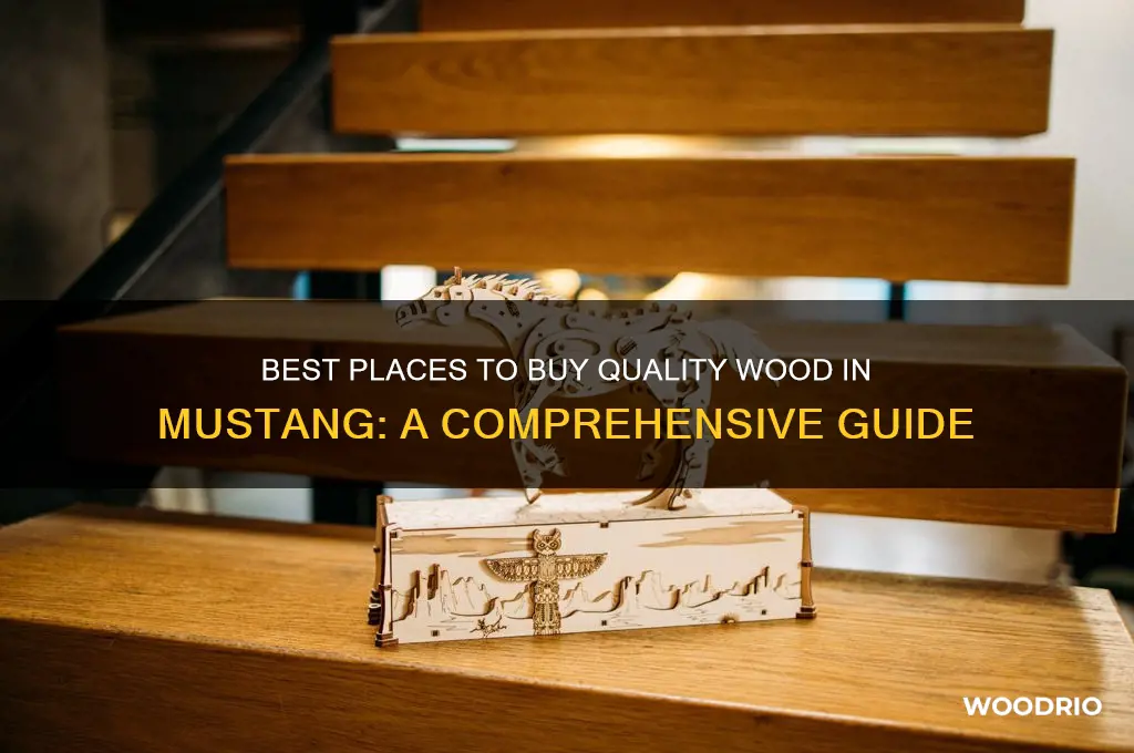where to buy wood in mustang
