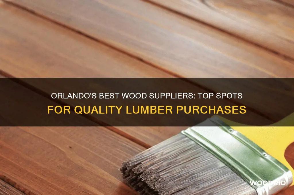 where to buy wood in orlando