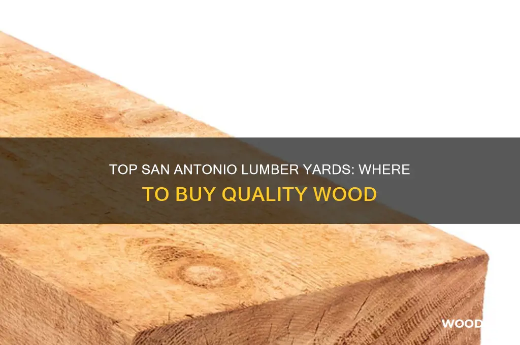 where to buy wood in san antonio