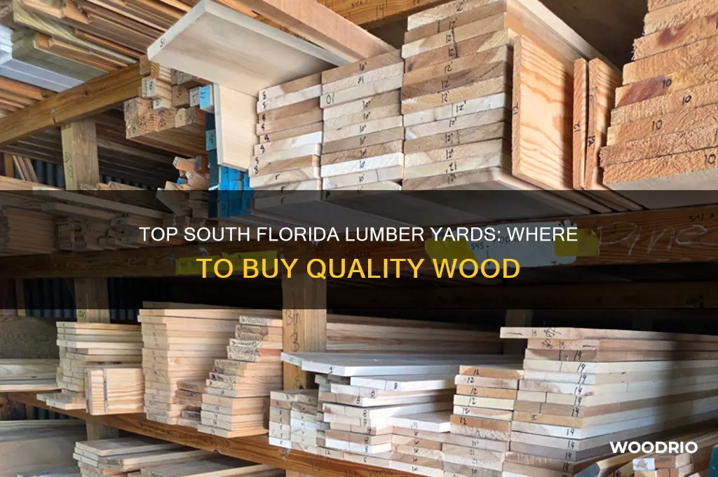 where to buy wood in south florida