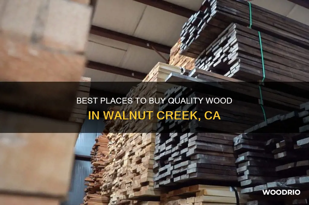 where to buy wood in walnut creek