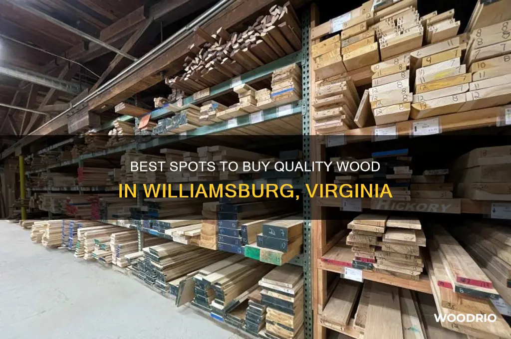 where to buy wood in williamsburg