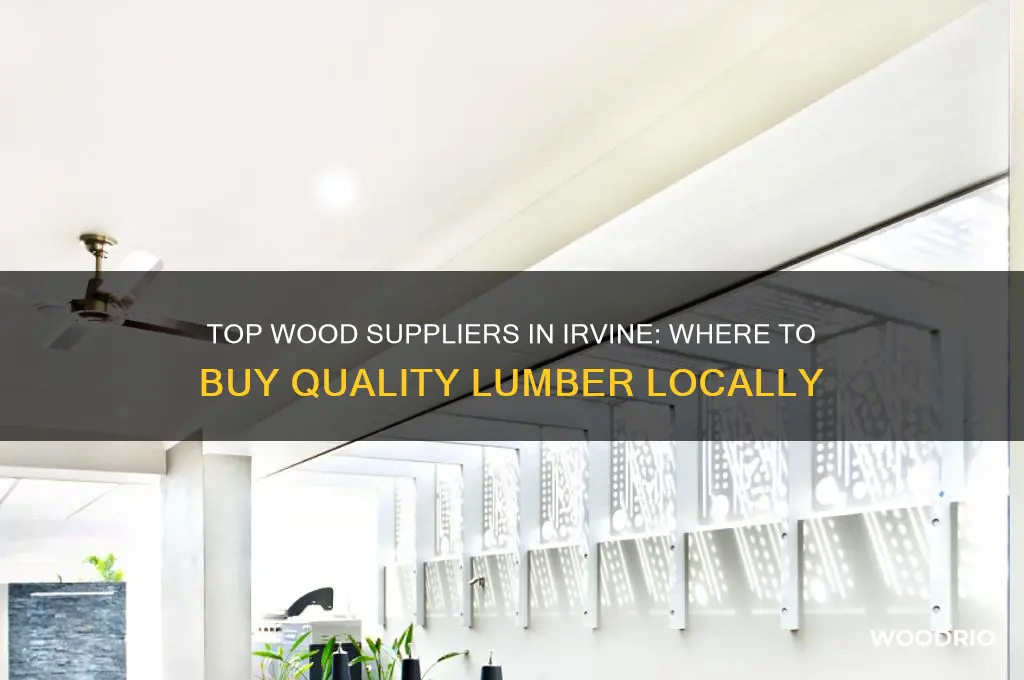 where to buy wood irvine
