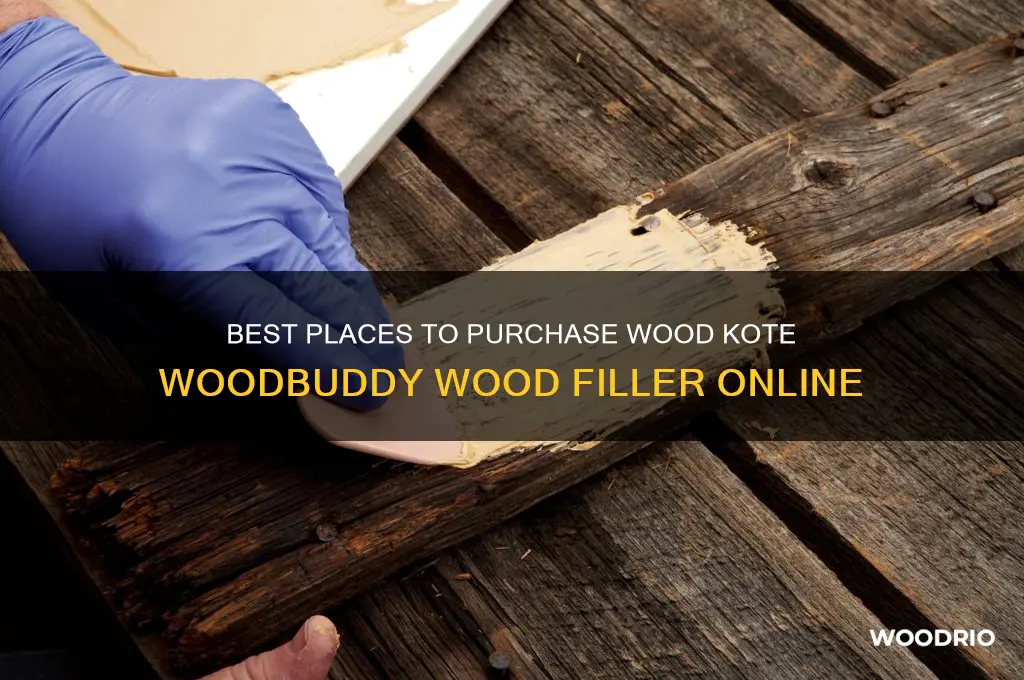 where to buy wood kote woodbuddy wood filler