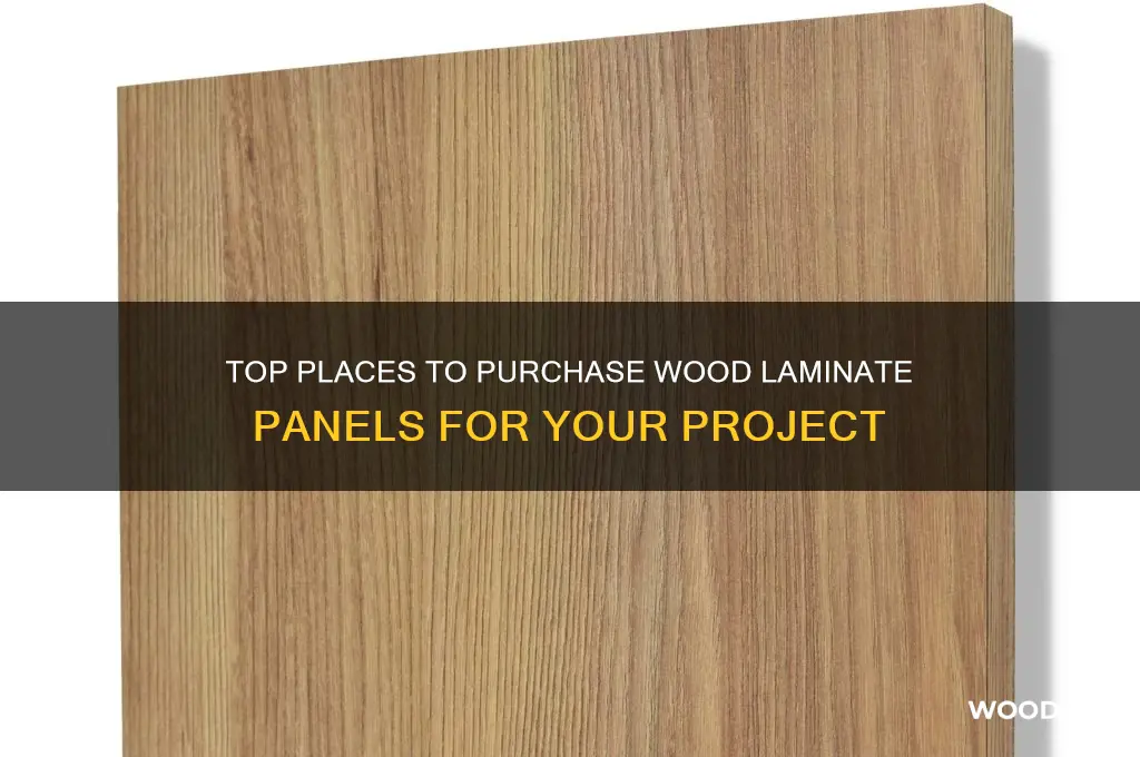 where to buy wood laminate panels