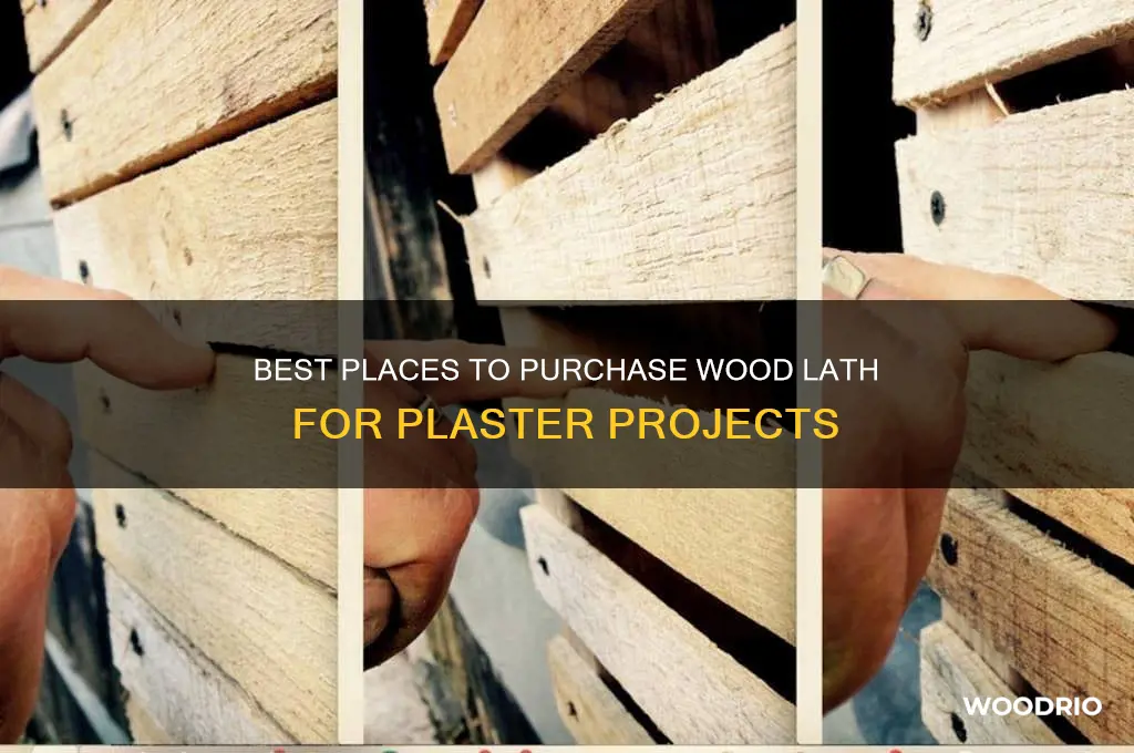 where to buy wood lath for plaster