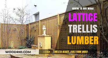 Best Places to Buy Wood Lattice Trellis Lumber for Your Garden
