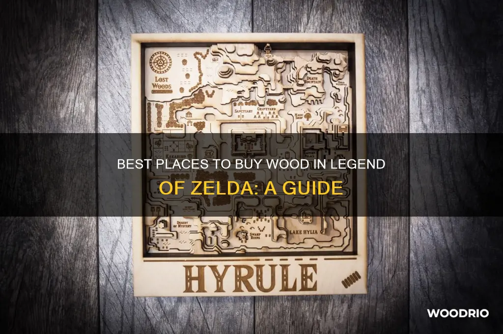 where to buy wood legend of zeld