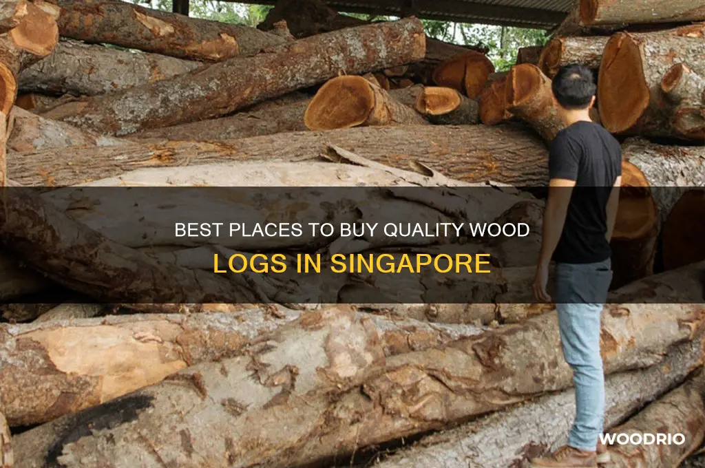 where to buy wood log in singapore