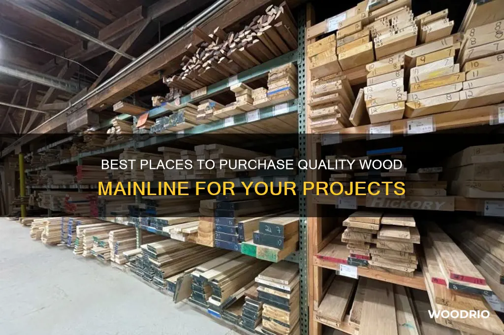 where to buy wood mainline