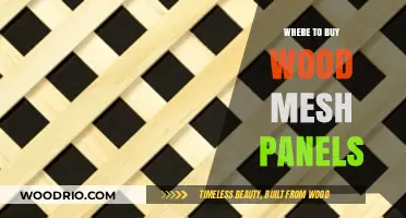 Top Places to Purchase Durable Wood Mesh Panels Online & In-Store