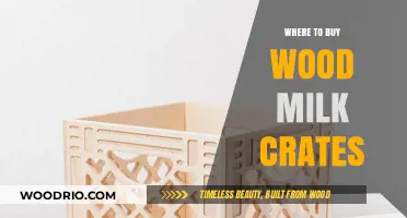 Best Places to Purchase Durable Wooden Milk Crates Online & Locally