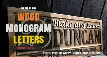 Best Places to Purchase Custom Wood Monogram Letters Online