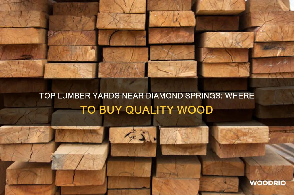 where to buy wood near diamond springs