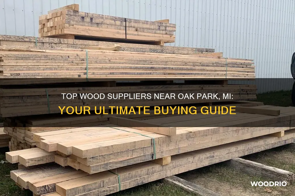 where to buy wood near oak park mi