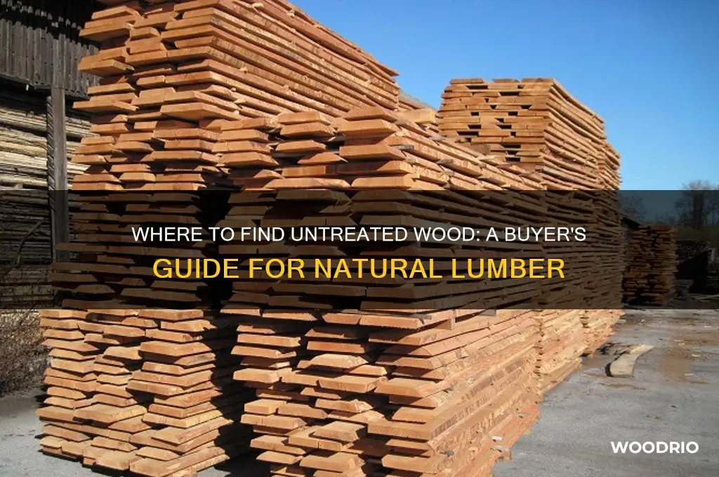 where to buy wood non-treated