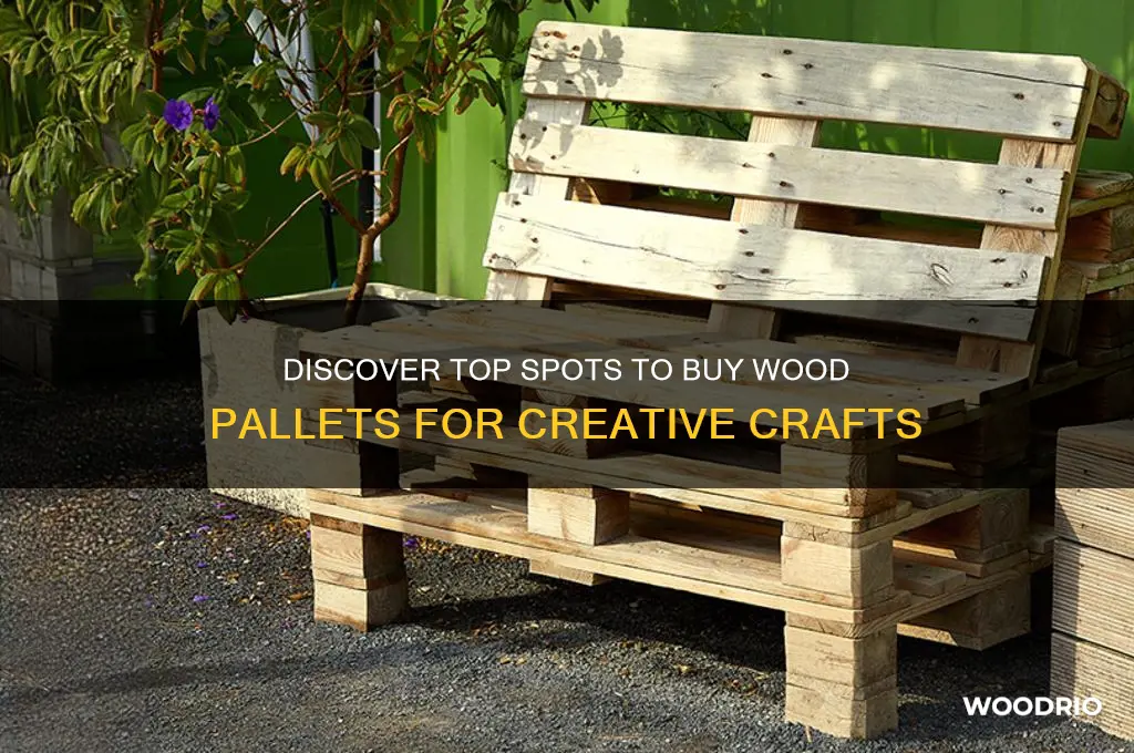 where to buy wood pallets for crafts