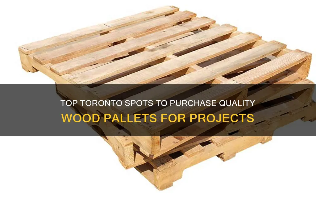 where to buy wood pallets in toronto