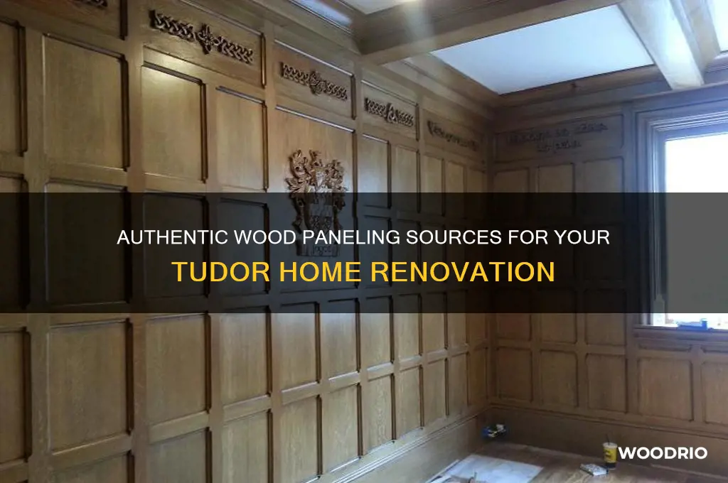 where to buy wood paneling for tudor home