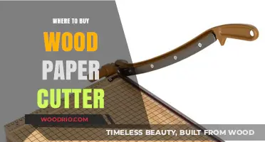 Best Places to Purchase Wood Paper Cutters for Crafting Needs