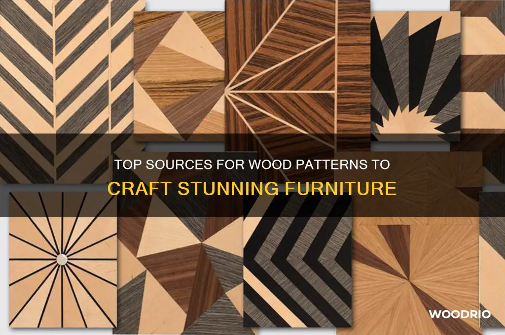 where to buy wood patterns for making furniture