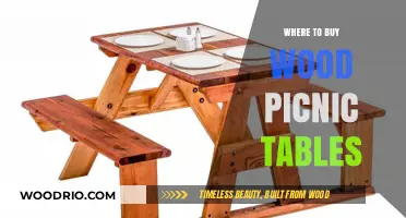 Top Spots to Purchase Durable Wood Picnic Tables for Outdoor Fun