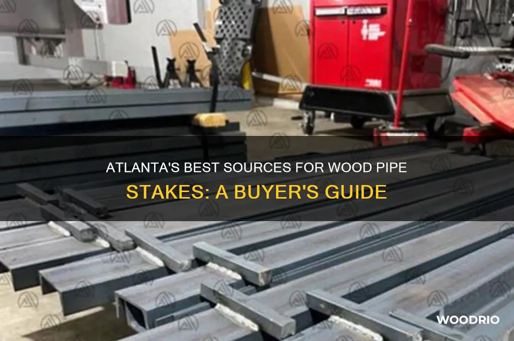 where to buy wood pipe stakes in atlanta