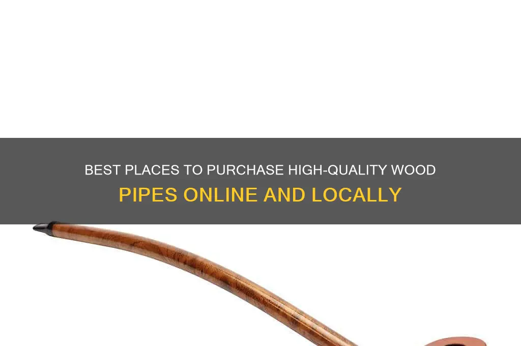 where to buy wood pipes