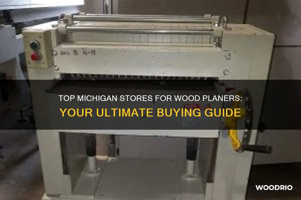 where to buy wood planers in michigan