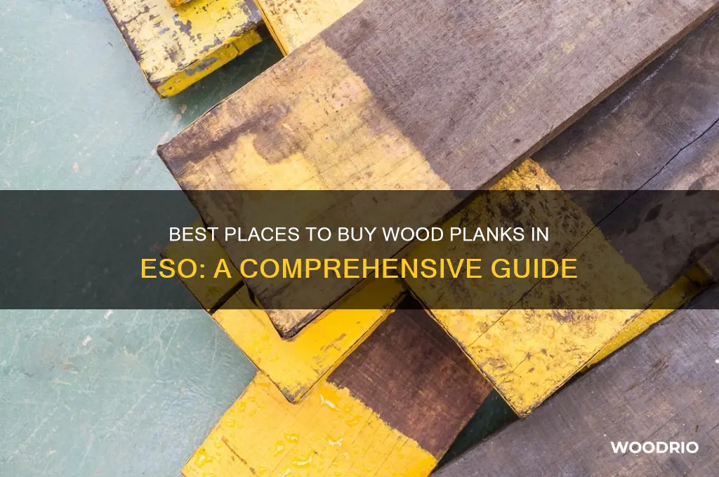 where to buy wood planks eso