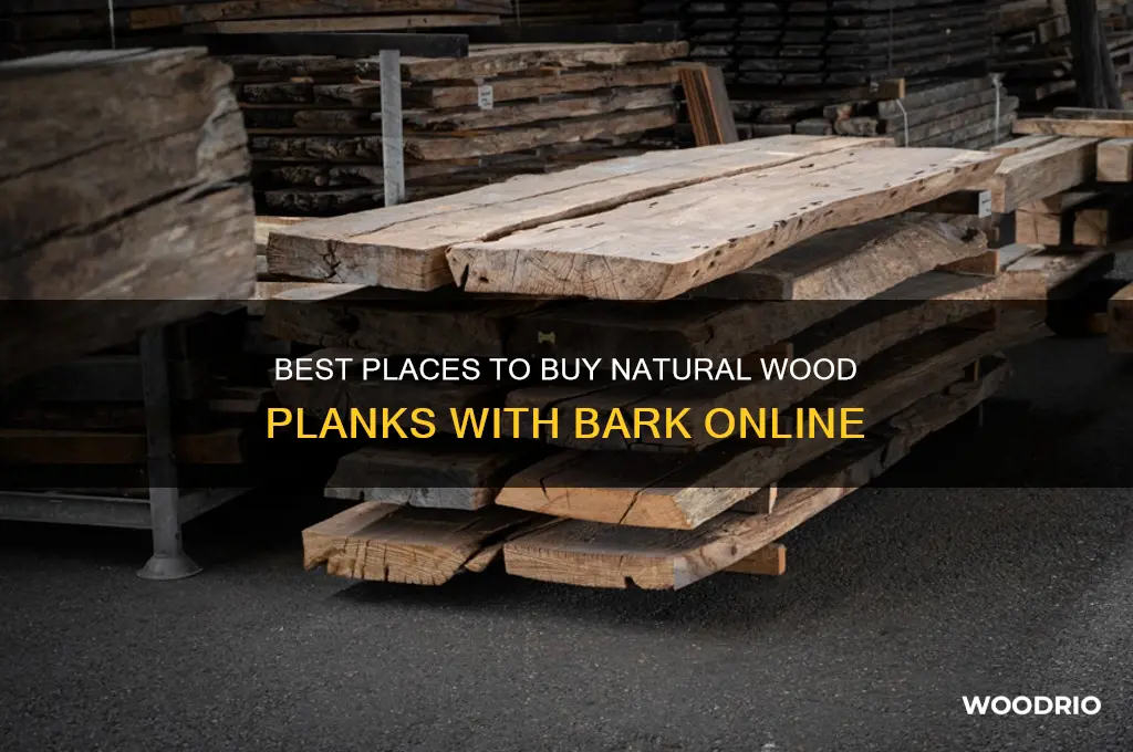 where to buy wood planks with bark