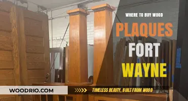 Top Spots to Buy Wood Plaques in Fort Wayne, Indiana