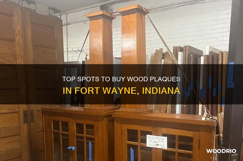 where to buy wood plaques fort wayne