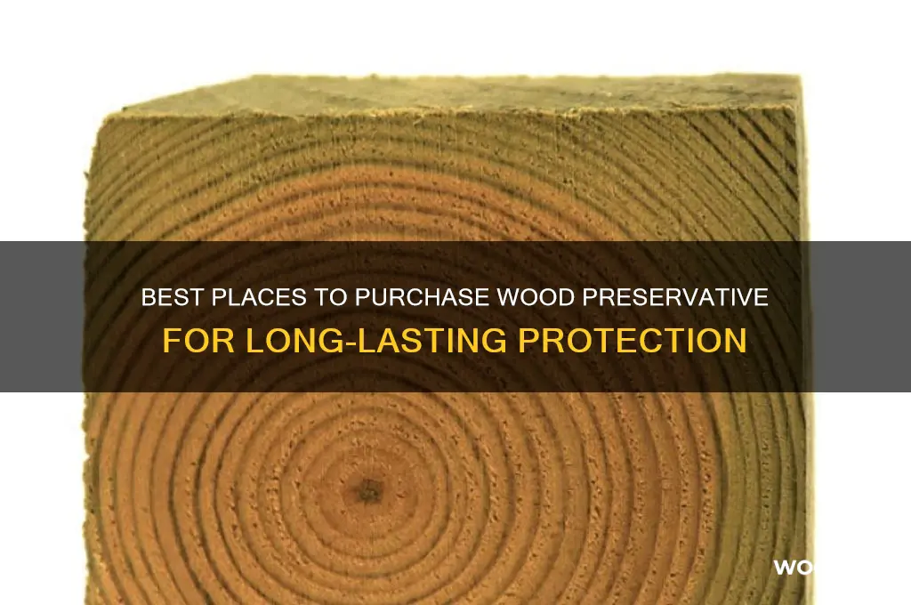 where to buy wood preservative