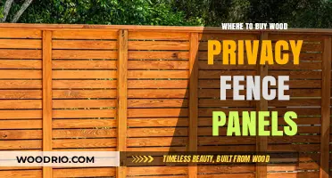Top Places to Purchase Wood Privacy Fence Panels Online & Locally