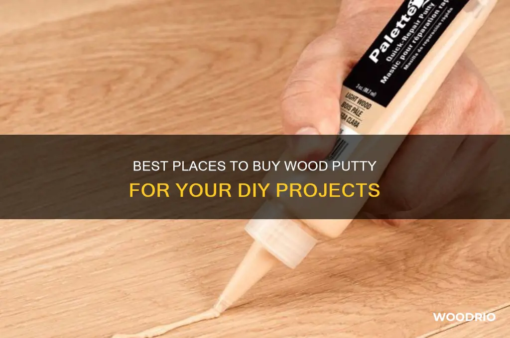 where to buy wood putty