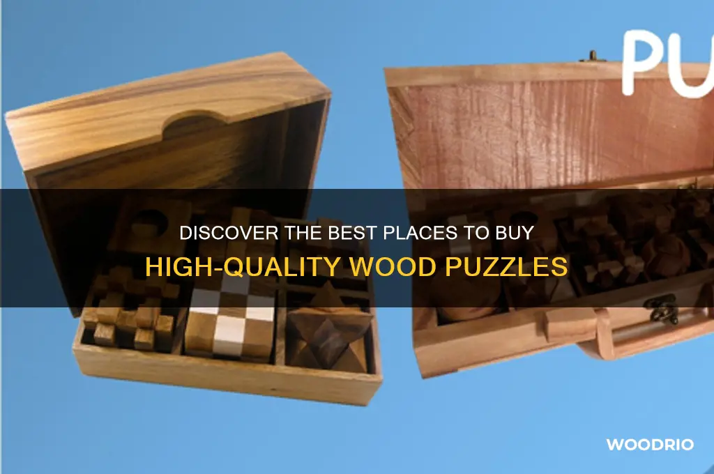 where to buy wood puzzles