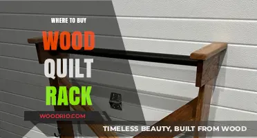 Best Places to Purchase a Wood Quilt Rack Online & Locally