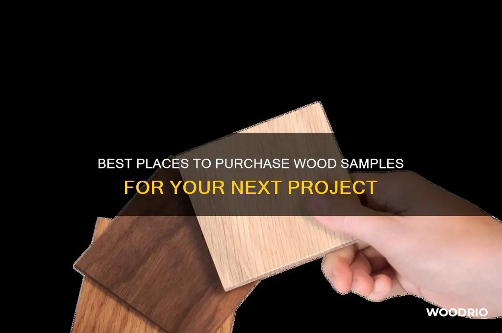 where to buy wood samples
