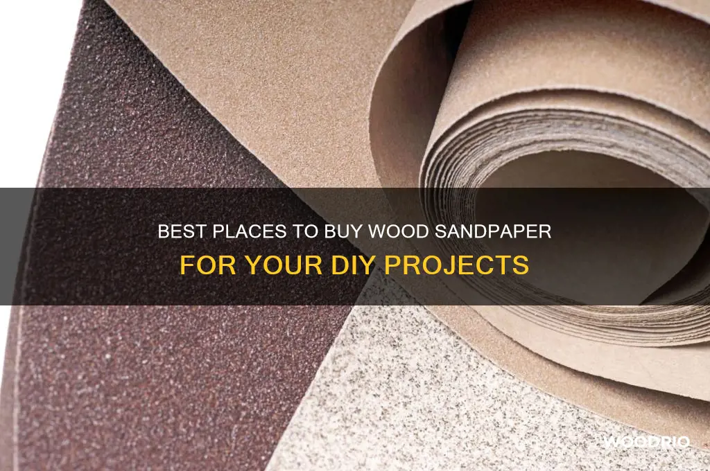 where to buy wood sand paper