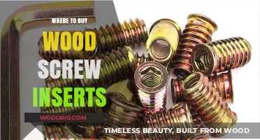 Best Places to Purchase Wood Screw Inserts for Repairs