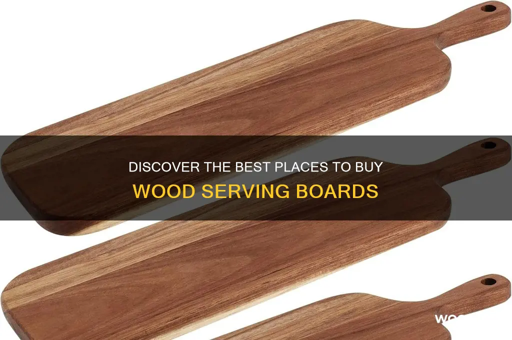 where to buy wood serving boards