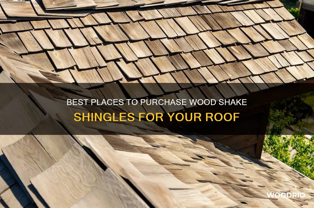 where to buy wood shake shingles
