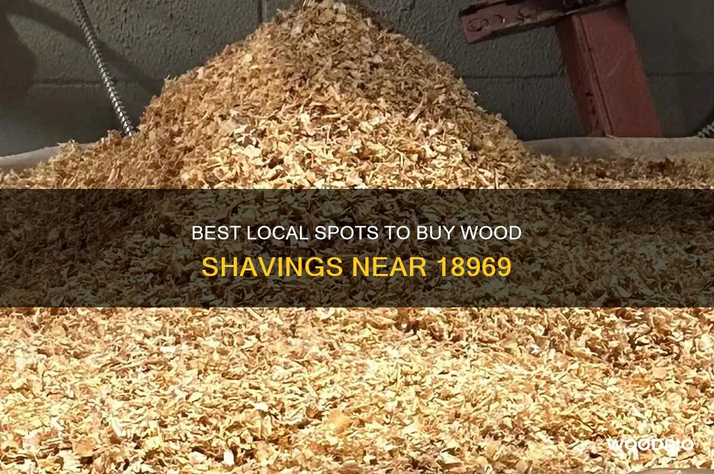 where to buy wood shavings near 18969