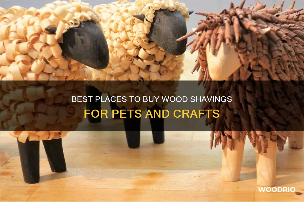 where to buy wood shavings